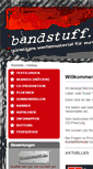 Mobile Screenshot of bandstuff.de